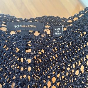 Black crochet top 🖤